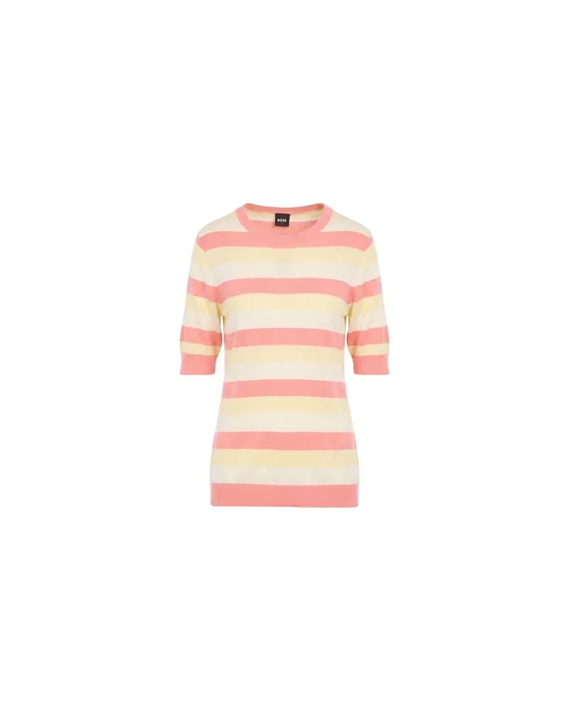 HUGO BOSS STRICKWAREN - Pulloverauf YOOX.COM Lachs