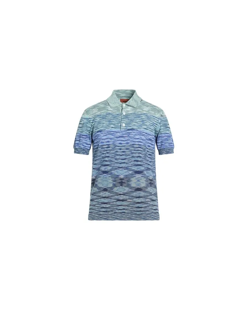 Missoni TOPS - Poloshirtsauf YOOX.COM Blau