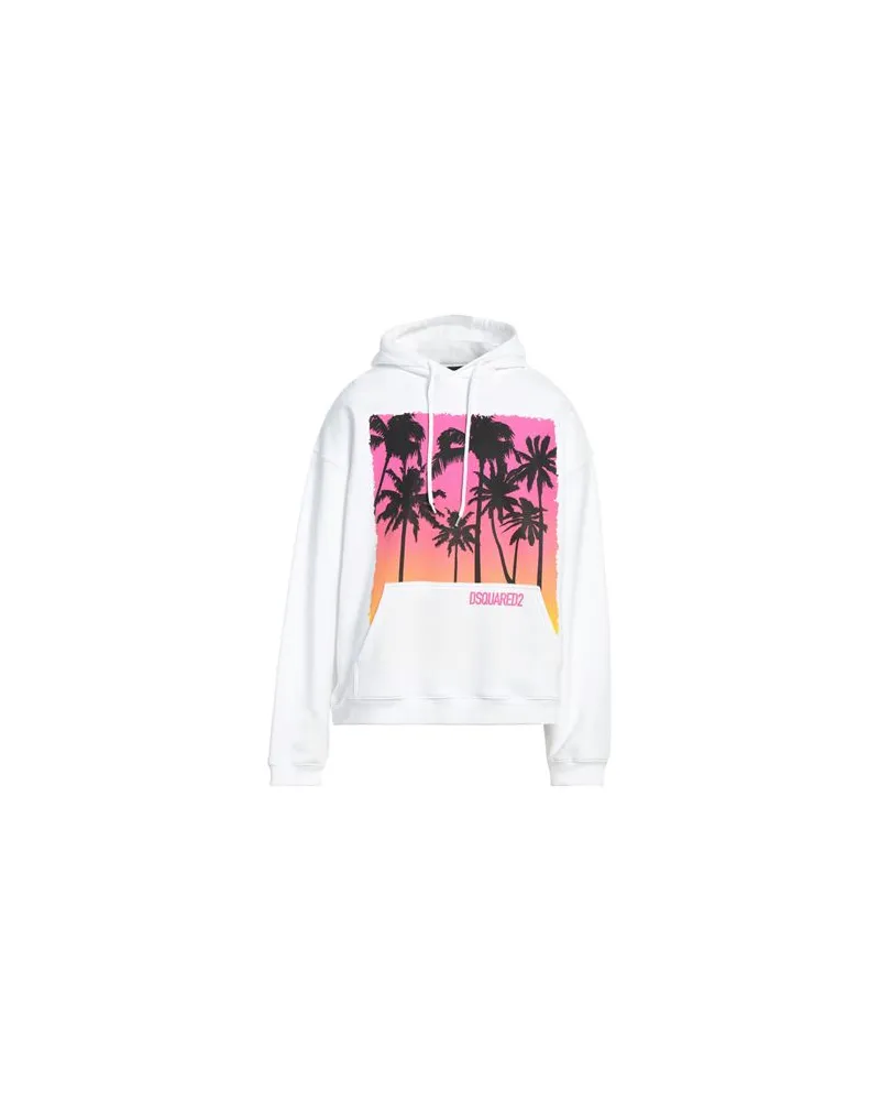 Dsquared2 TOPS - Sweatshirtsauf YOOX.COM Weiß