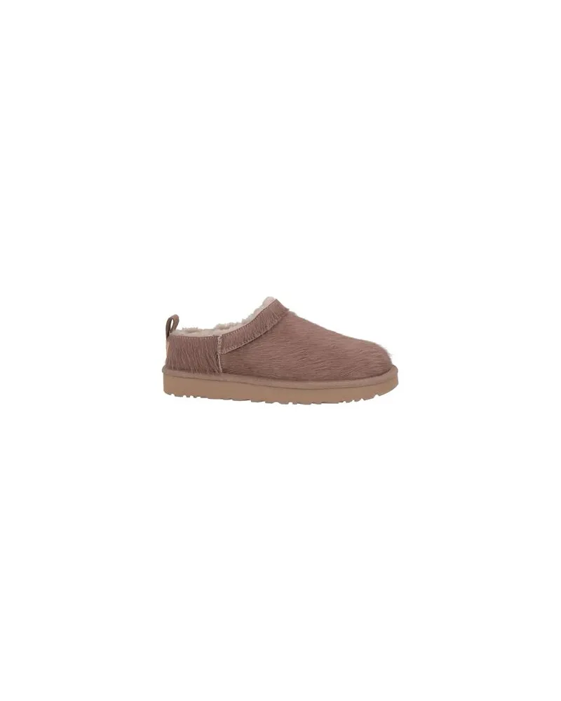 UGG CLASSIC MICRO CALF HAIR - SCHUHE - Mules & Clogsauf YOOX.COM Hellbraun