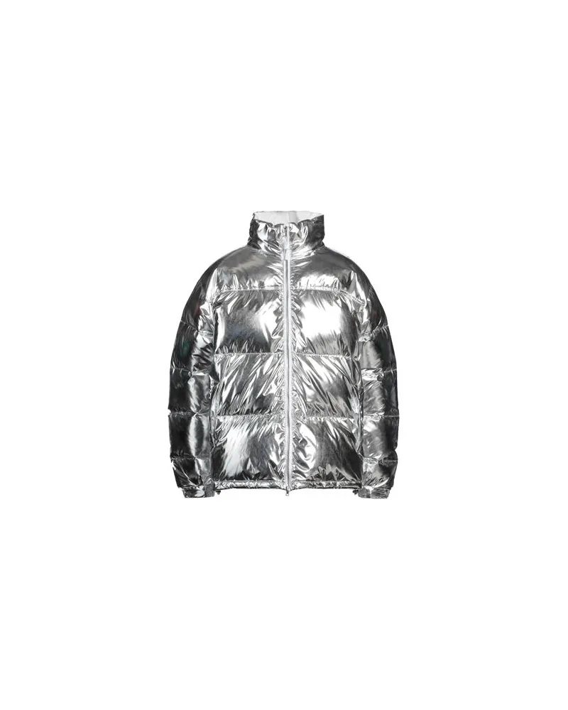 VETEMENTS JACKEN & MÄNTEL - Pufferjacken & Daunenjackenauf YOOX.COM Silber