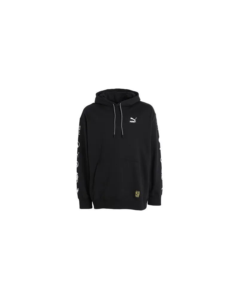 Puma X STAPLE Graphic Hoodie TR - PUMA X STAPLE Graphic Hoodie TR - TOPS - Sweatshirtsauf YOOX.COM Schwarz