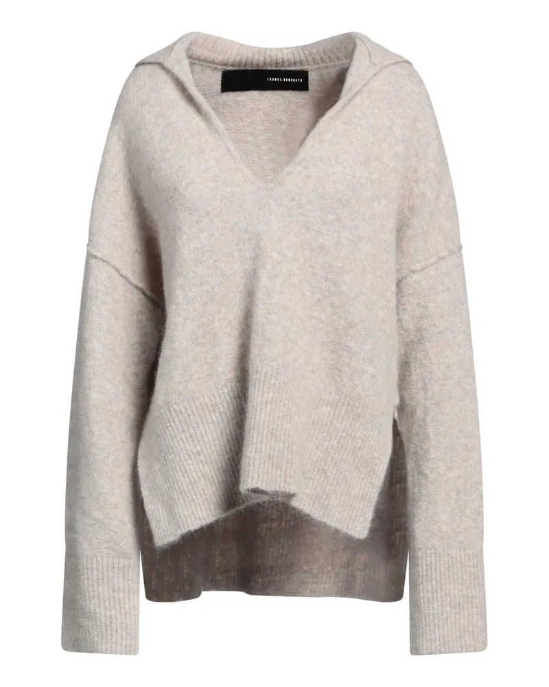 Isabel Benenato Pullover Hellgrau