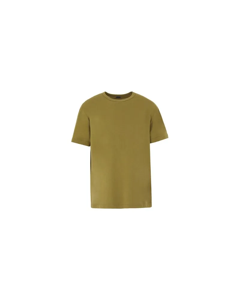 8 by Yoox TOPS - T-shirtsauf YOOX.COM Militärgrün