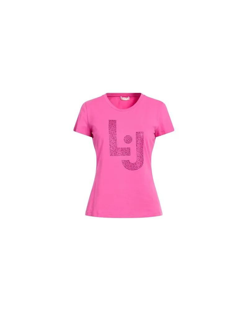 Liu Jo TOPS - T-shirtsauf YOOX.COM Fuchsia