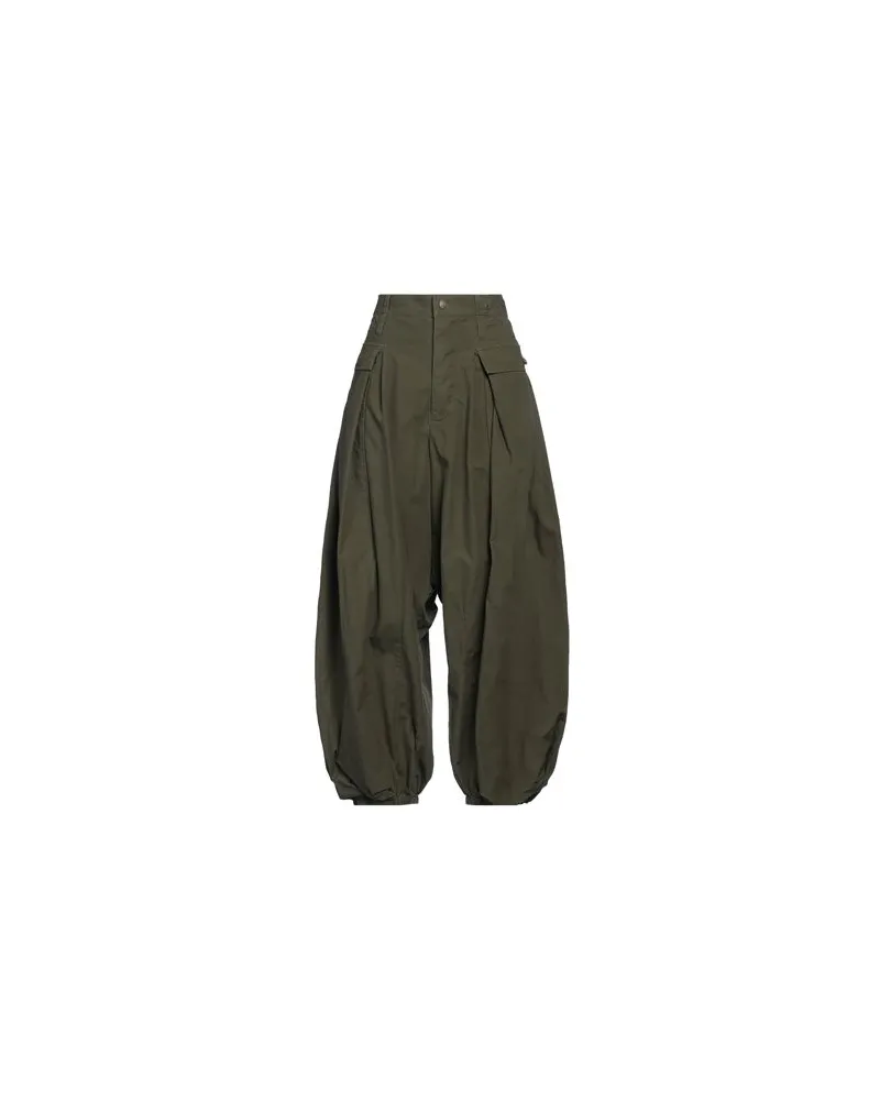 R13 HOSEN & RÖCKE - Hosenauf YOOX.COM Militärgrün