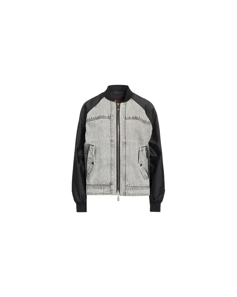 MOORER JACKEN & MÄNTEL - Jeansjacken/Mäntelauf YOOX.COM Schwarz