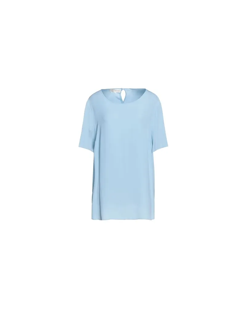 Maison Common TOPS - Topsauf YOOX.COM Himmelblau