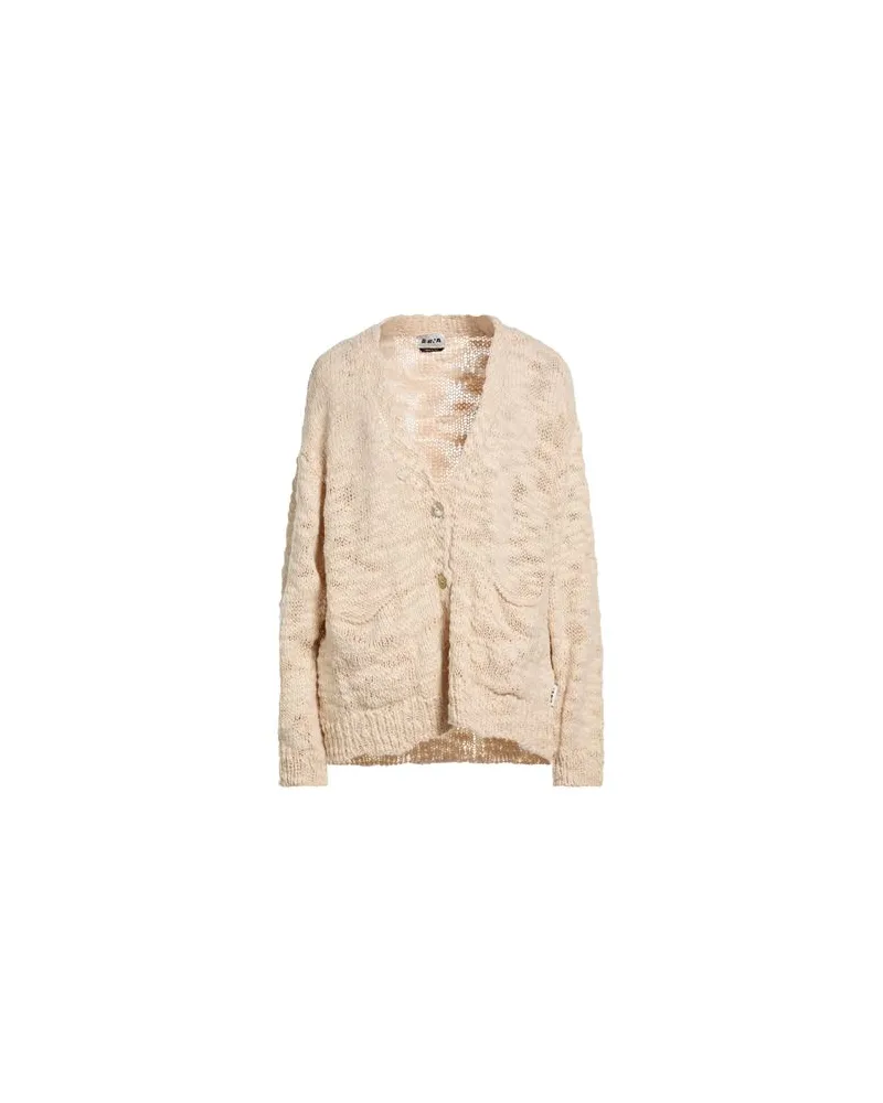 BERNA STRICKWAREN - Strickjackenauf YOOX.COM Beige