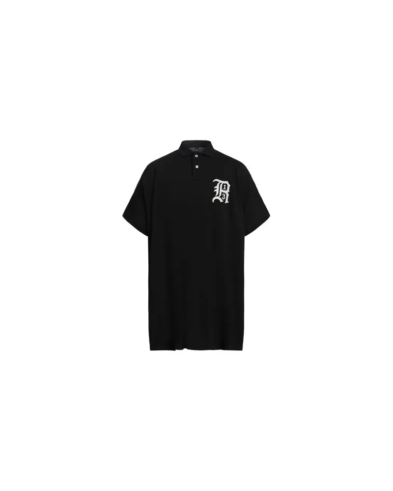 R13 TOPS - Poloshirtsauf YOOX.COM Schwarz