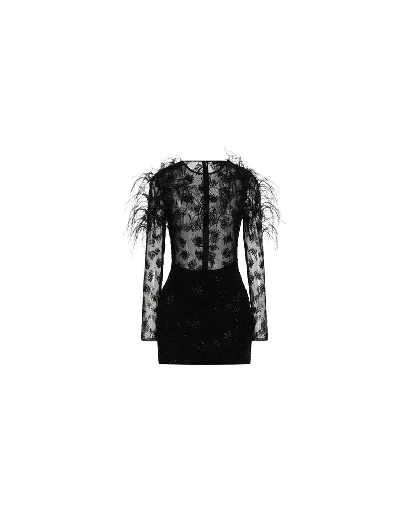 Retrofête KLEIDER - Mini-Kleiderauf YOOX.COM Schwarz
