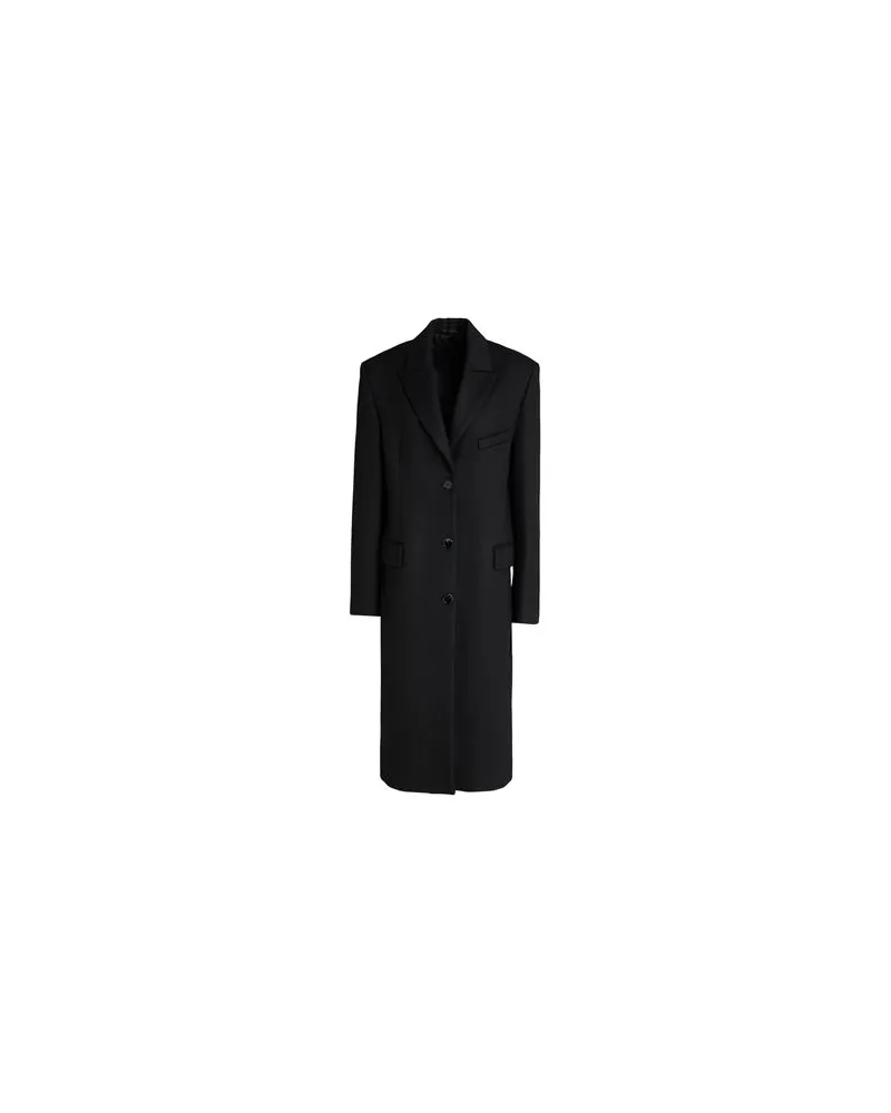 Acne Studios JACKEN & MÄNTEL - Mäntelauf YOOX.COM Schwarz