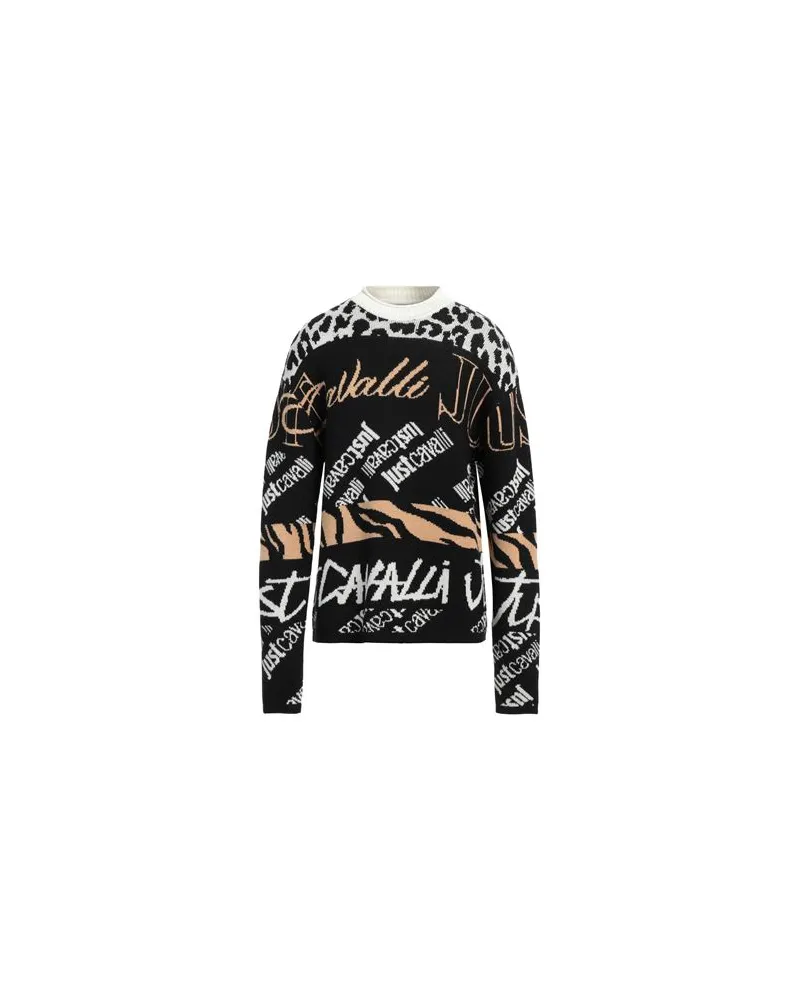 Just Cavalli STRICKWAREN - Pulloverauf YOOX.COM Schwarz