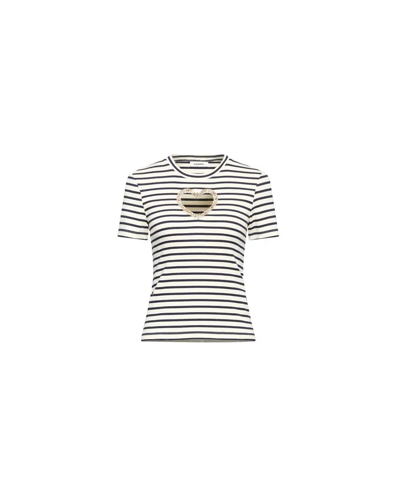 Sandro TOPS - Topsauf YOOX.COM Cremeweiß