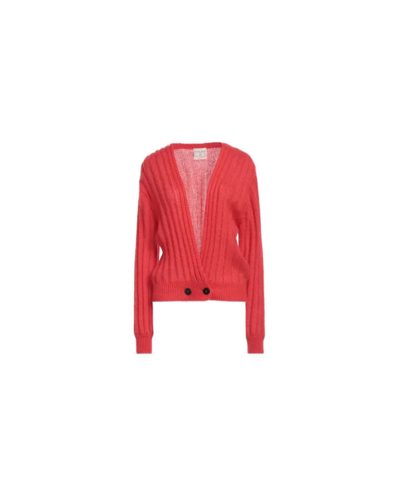 forte_forte STRICKWAREN - Strickjackenauf YOOX.COM Rot