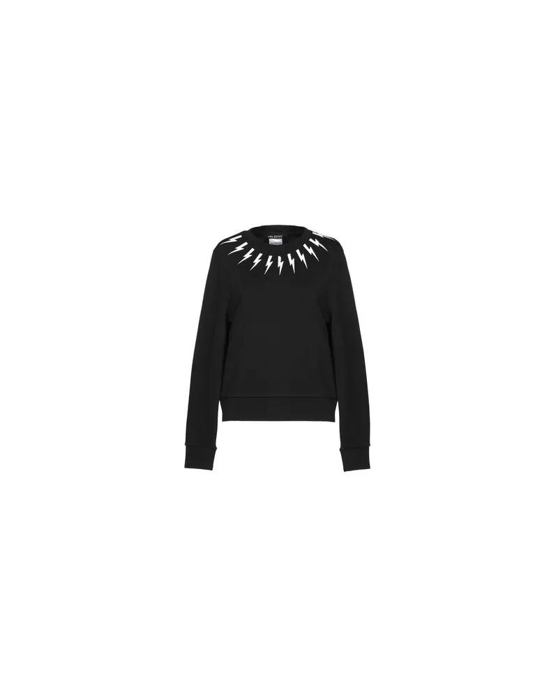 Neil Barrett TOPS - Sweatshirtsauf YOOX.COM Schwarz