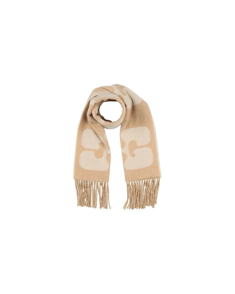 Ganni ACCESSOIRES - Schalsauf YOOX.COM Beige