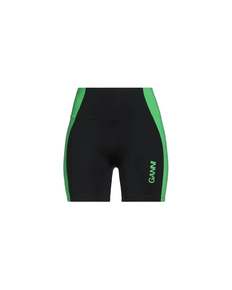 Ganni HOSEN & RÖCKE - Shorts & Bermudashortsauf YOOX.COM Schwarz