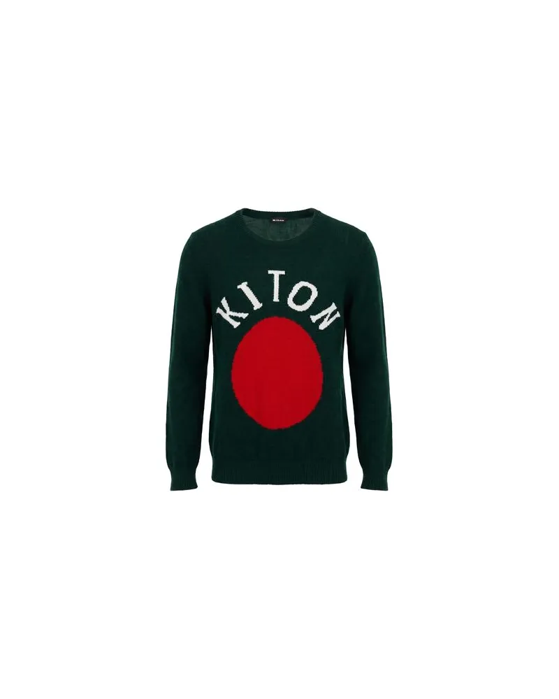 Kiton STRICKWAREN - Pulloverauf YOOX.COM Dunkelgrün