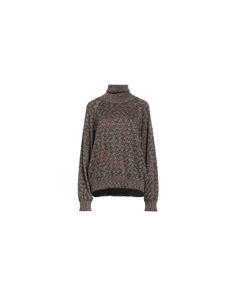 Missoni STRICKWAREN - Rollkragenpulloverauf YOOX.COM Braun