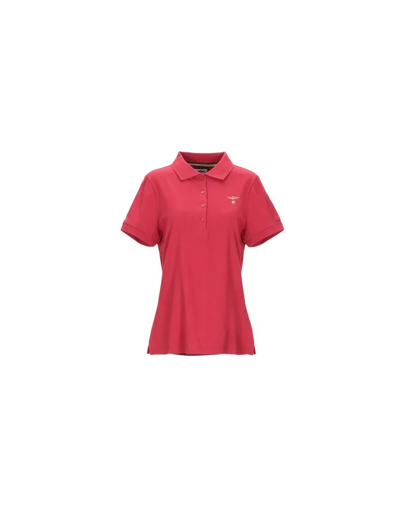 Aeronautica Militare TOPS - Poloshirtsauf YOOX.COM Rot