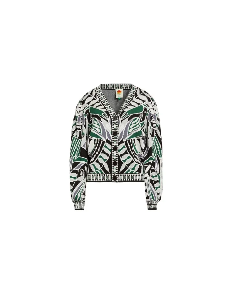 FARM Rio STRICKWAREN - Strickjackenauf YOOX.COM Grün