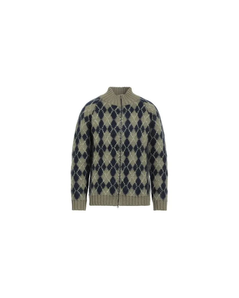 Massimo Alba STRICKWAREN - Strickjackenauf YOOX.COM Salbeigrün