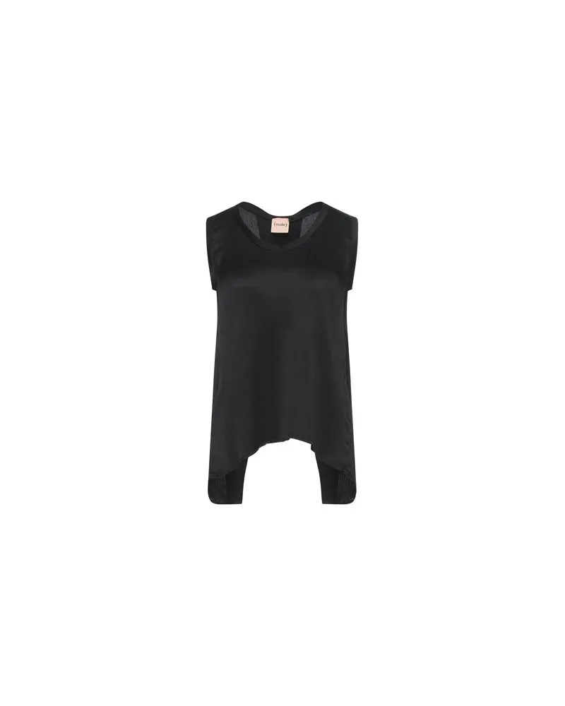 NUDE TOPS - Topsauf YOOX.COM Schwarz