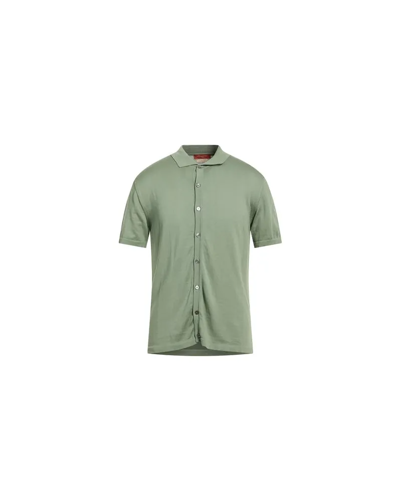 Daniele Fiesoli STRICKWAREN - Strickjackenauf YOOX.COM Salbeigrün