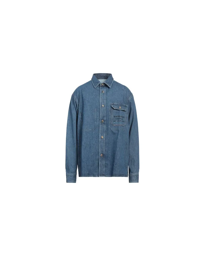 J.W.Anderson TOPS - Jeanshemdenauf YOOX.COM Blau