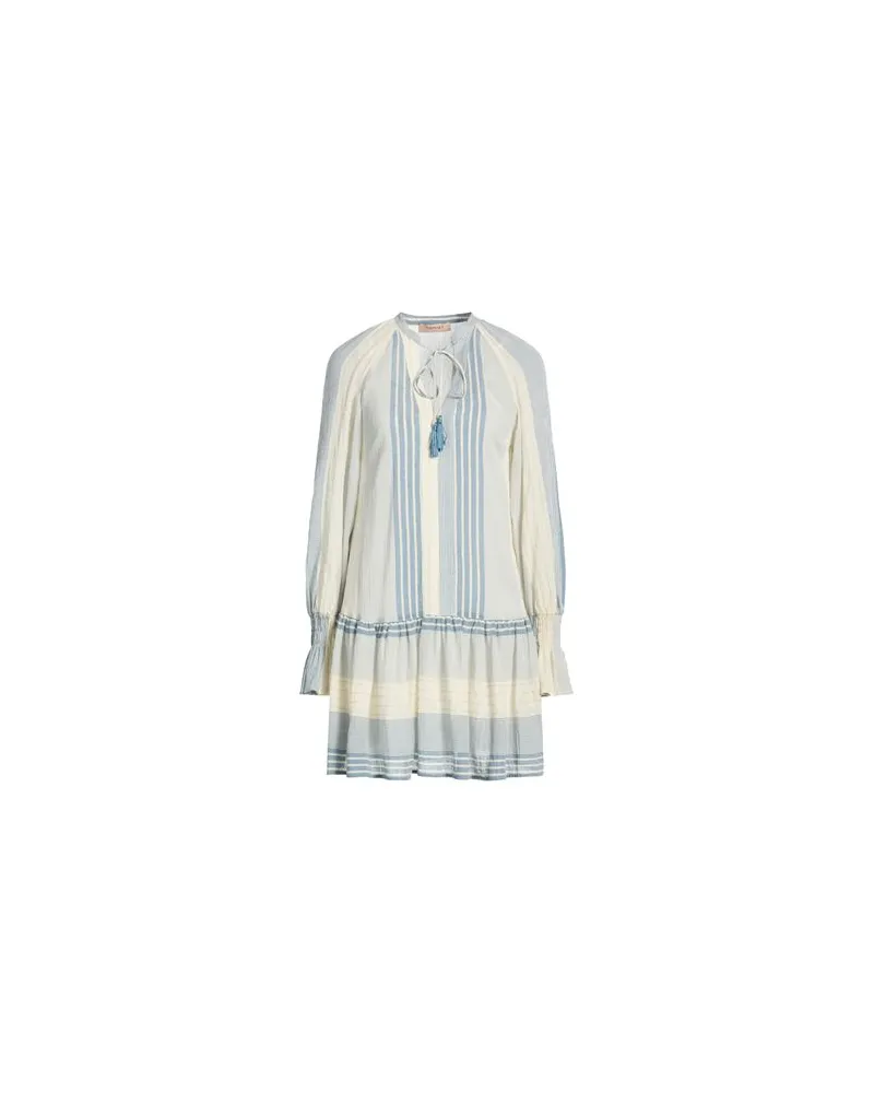 Pinko KLEIDER - Mini-Kleiderauf YOOX.COM Taubenblau