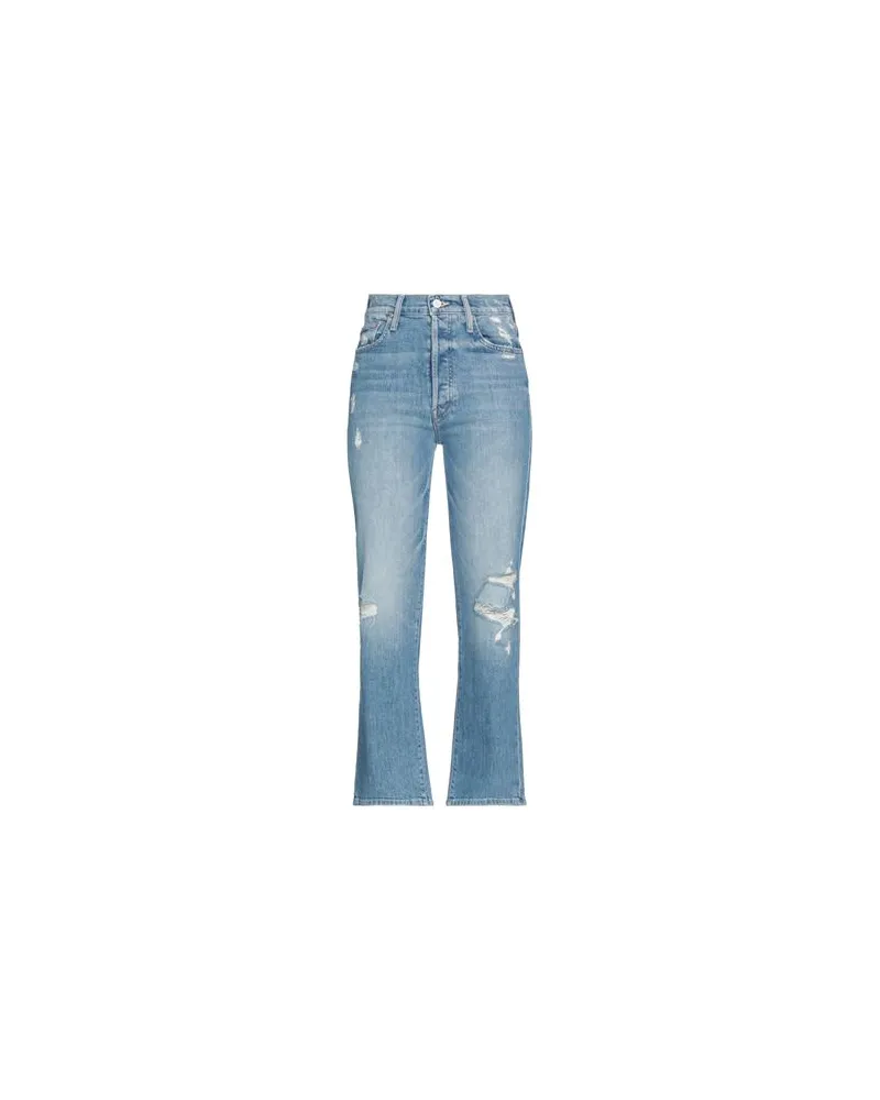 Mother HOSEN & RÖCKE - Jeanshosenauf YOOX.COM Blau