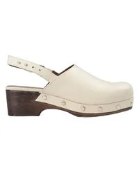 Alohas Mules & Clogs Elfenbein