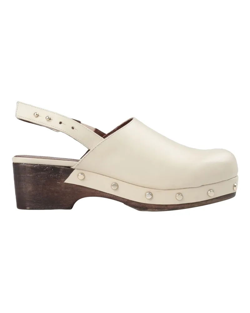 Alohas Mules & Clogs Elfenbein