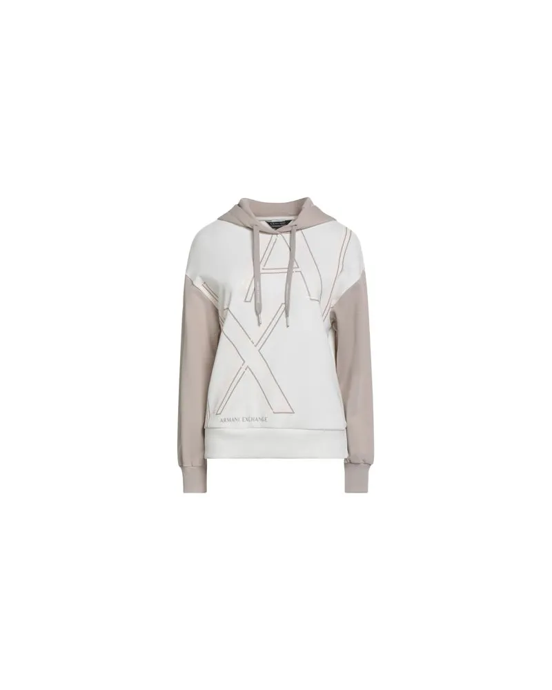 Armani Exchange TOPS - Sweatshirtsauf YOOX.COM Beige