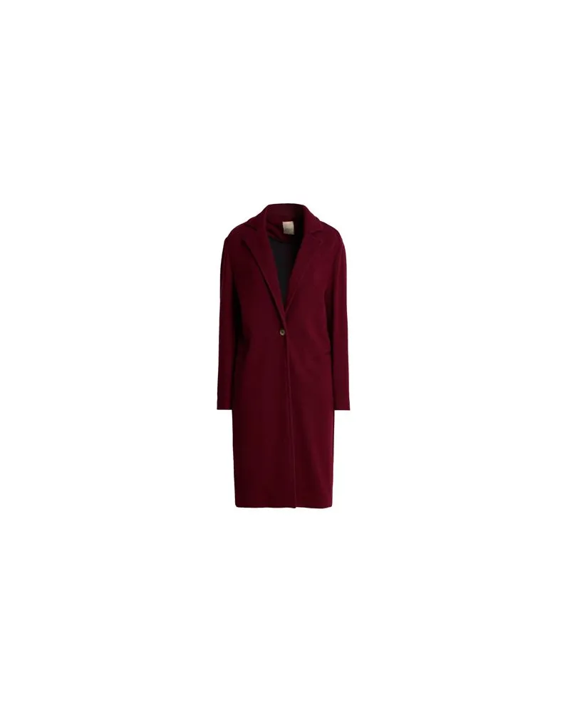 120% Lino JACKEN & MÄNTEL - Mäntelauf YOOX.COM Bordeaux