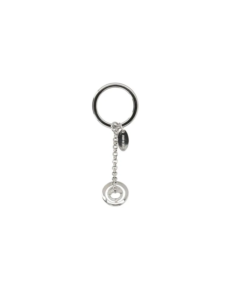 Vivienne Westwood Kleinlederwaren - Schlüsselanhängerauf YOOX.COM Silber