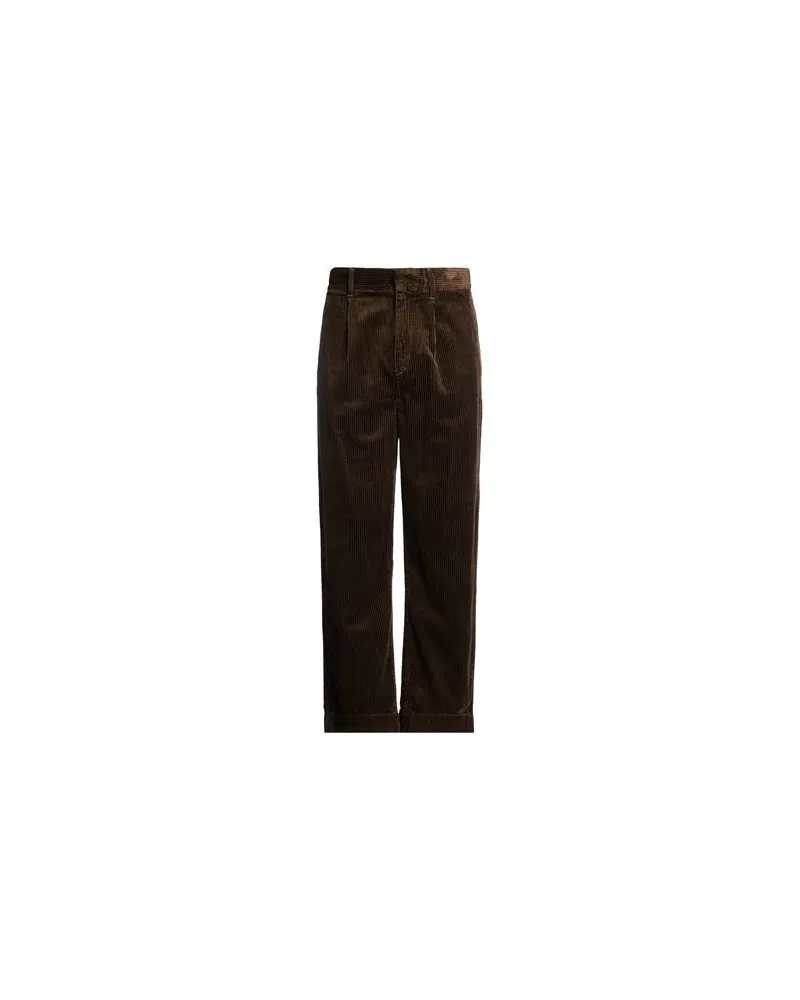 Gant HOSEN & RÖCKE - Hosenauf YOOX.COM Dunkelbraun