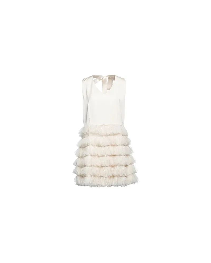 Actitude by Twinset KLEIDER - Mini-Kleiderauf YOOX.COM Elfenbein