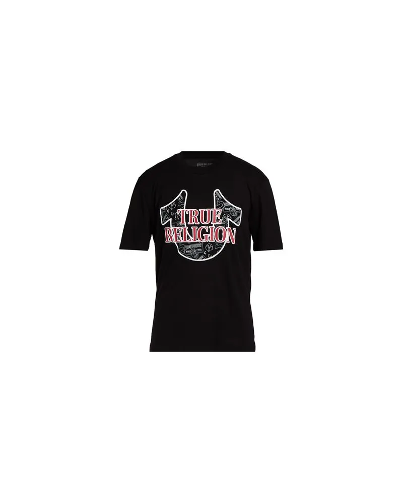 True Religion TOPS - T-shirtsauf YOOX.COM Schwarz