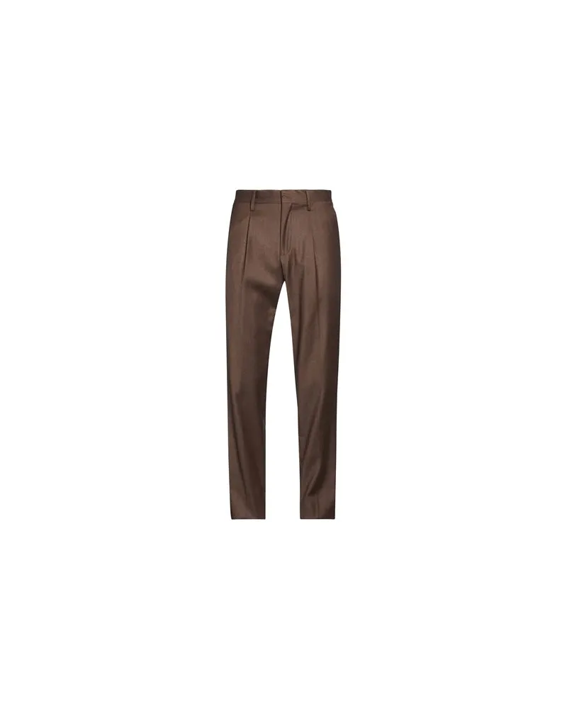 LARDINI HOSEN & RÖCKE - Hosenauf YOOX.COM Schokobraun