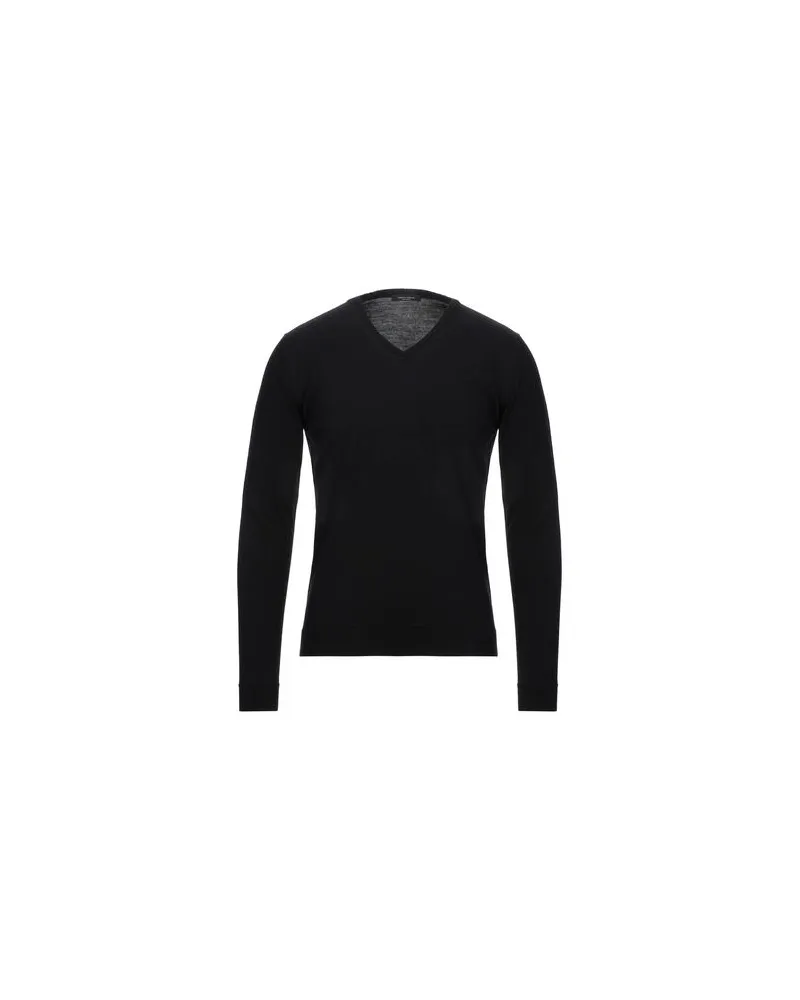 Roberto Collina STRICKWAREN - Pulloverauf YOOX.COM Schwarz