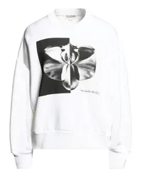 Alexander McQueen Sweatshirt Weiß