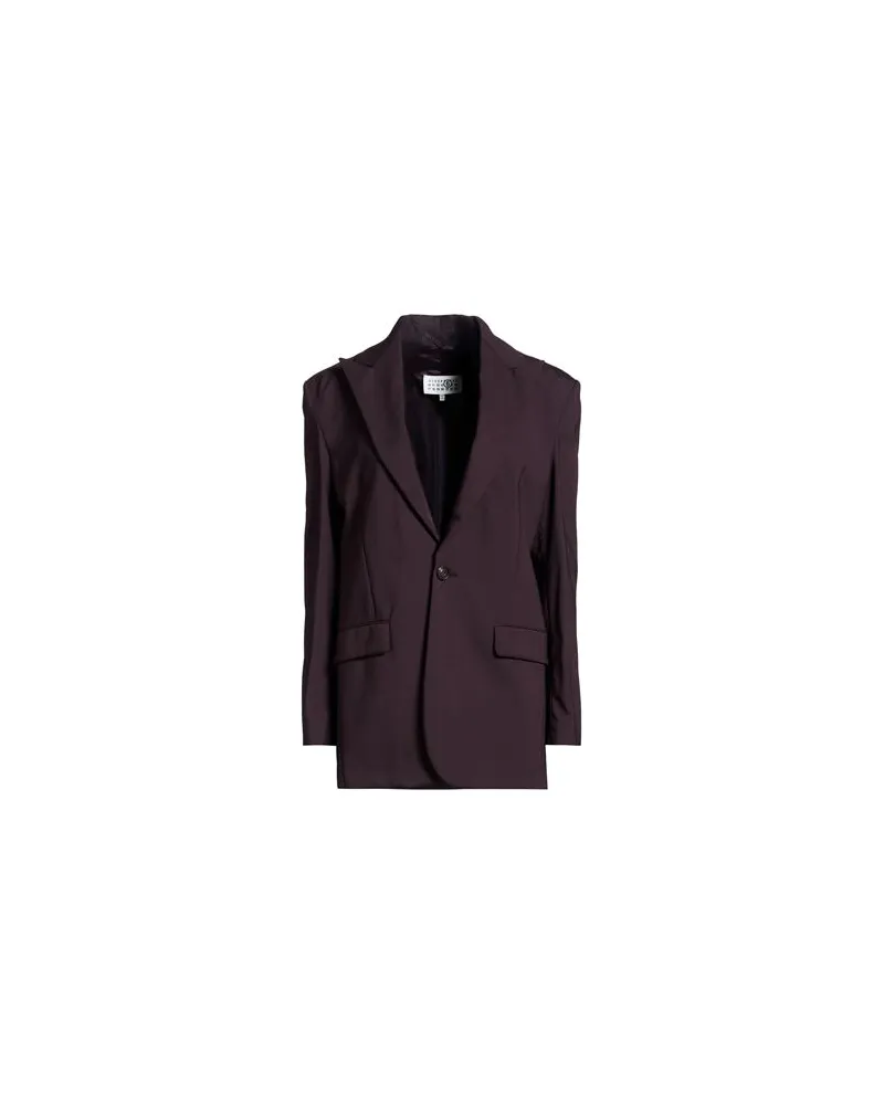 Maison Margiela ANZÜGE und CO-ORDS - Blazersauf YOOX.COM Pflaume
