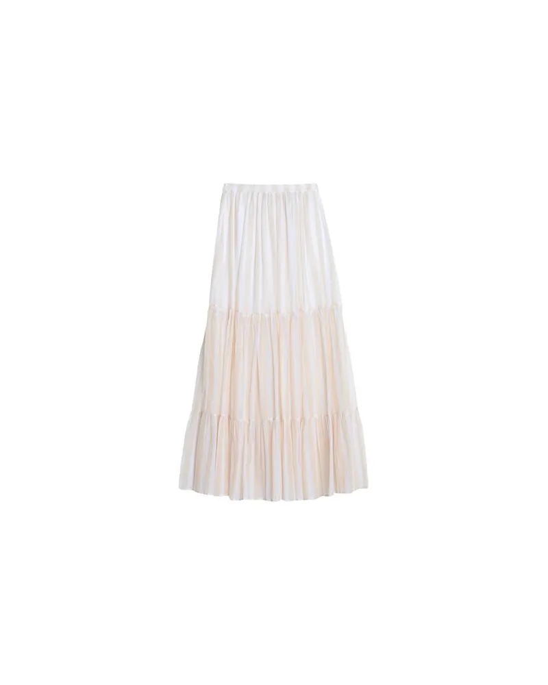 MSGM HOSEN & RÖCKE - Maxi-Röckeauf YOOX.COM Beige
