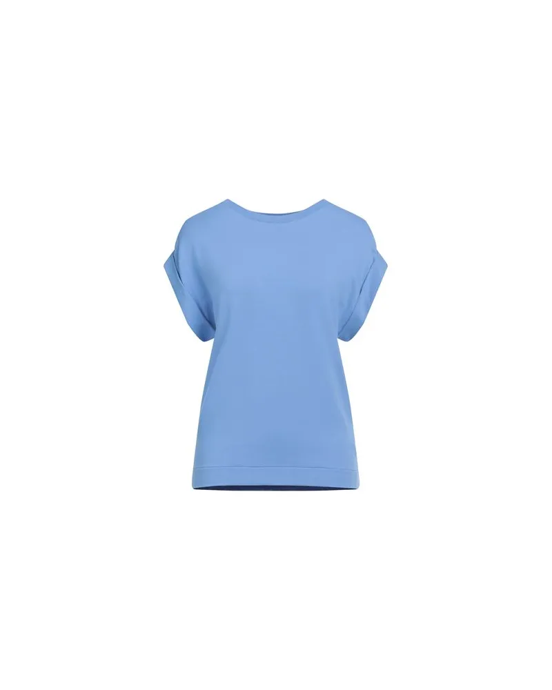 Majestic TOPS - T-shirtsauf YOOX.COM Hellblau