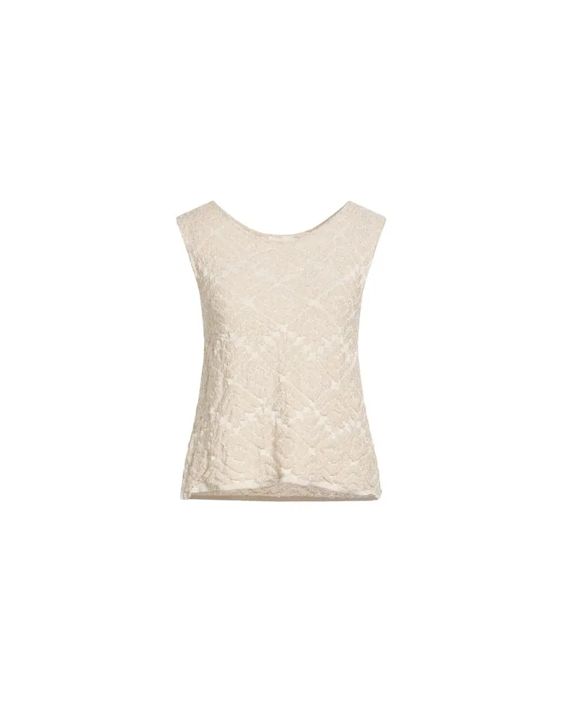 Alessia Santi STRICKWAREN - Pulloverauf YOOX.COM Beige