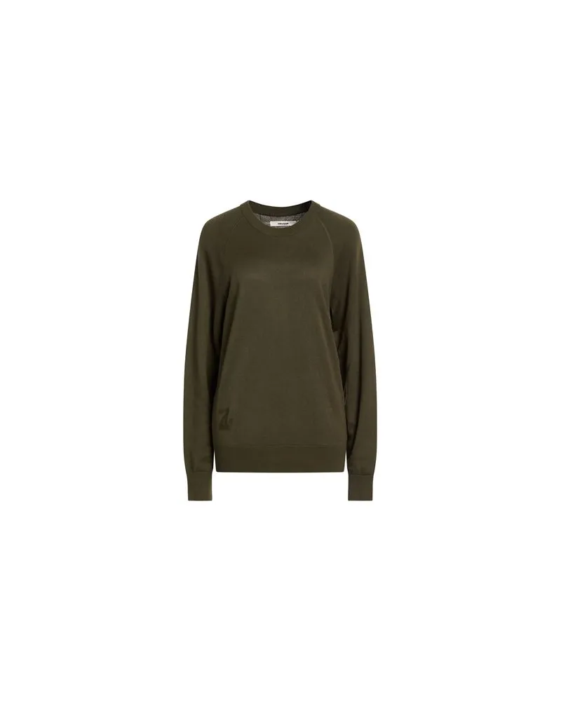 Zadig & Voltaire TOPS - Sweatshirtsauf YOOX.COM Militärgrün