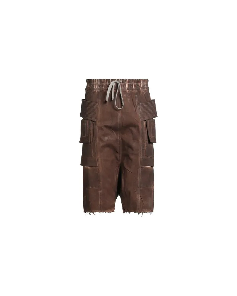 DRKSHDW by Rick Owens HOSEN & RÖCKE - Jeansshortsauf YOOX.COM Braun