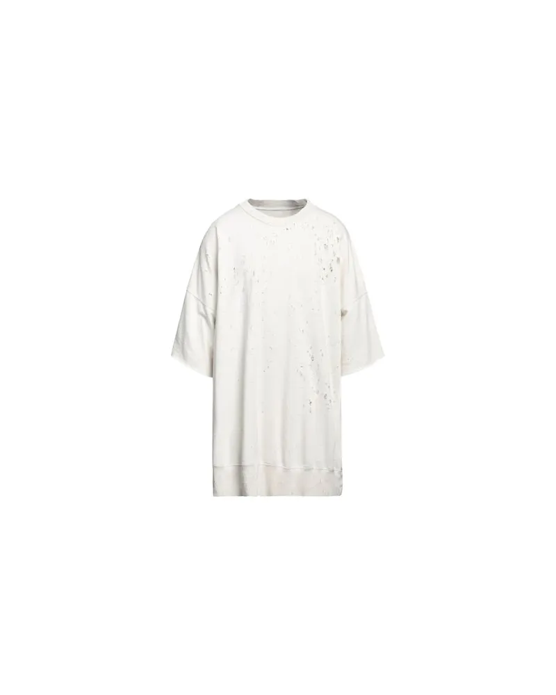 Maison Margiela TOPS - Sweatshirtsauf YOOX.COM Cremeweiß